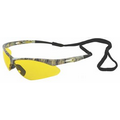 Octane Amber Anti Fog Lens Safety Glasses w/ Camo Frame